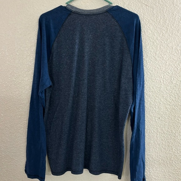 Hurley Sweater Two Tone Blue Size Large - Picture 2 of 4